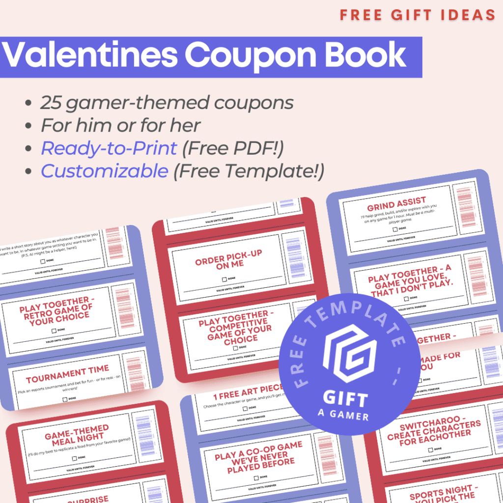 valentines day coupon book printable pdf