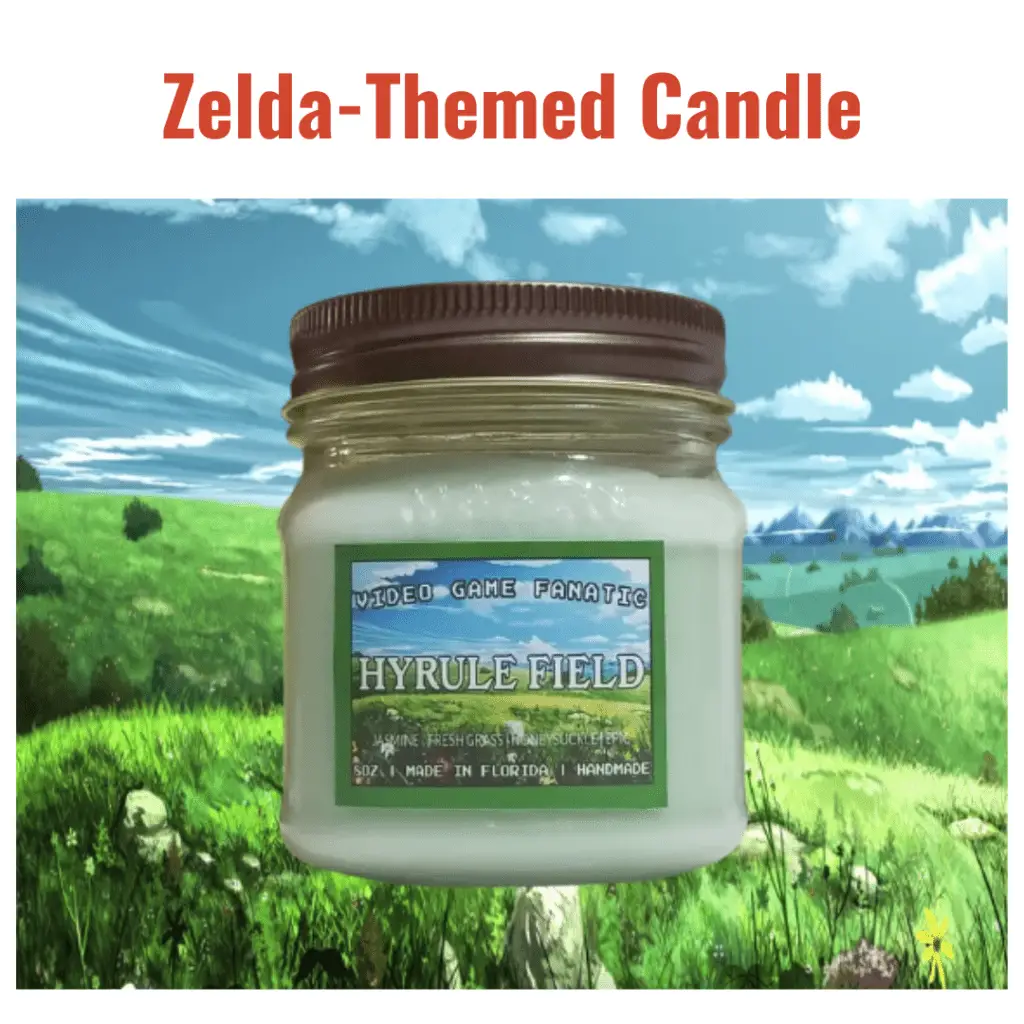 zelda candle gift for gamers valentines for her