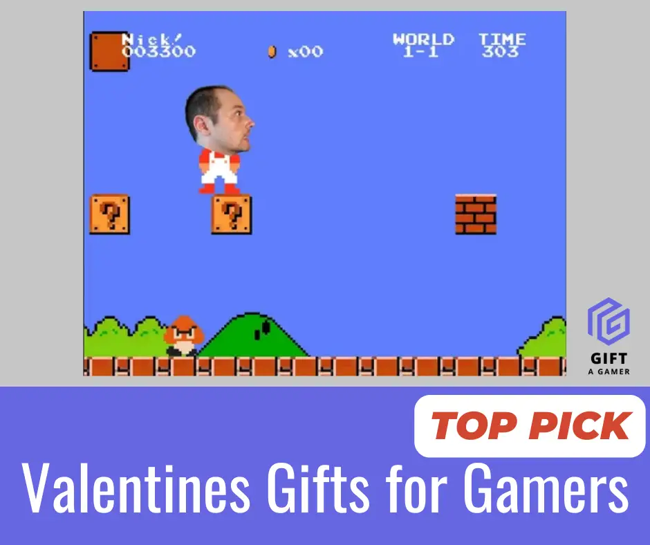 top pick valentines gift ideas for gamer boyfriend custom mario game