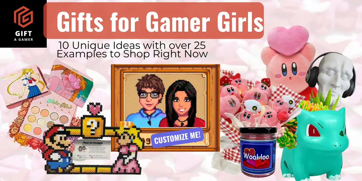 unique valentines gift ideas for gamer girls vday list 25