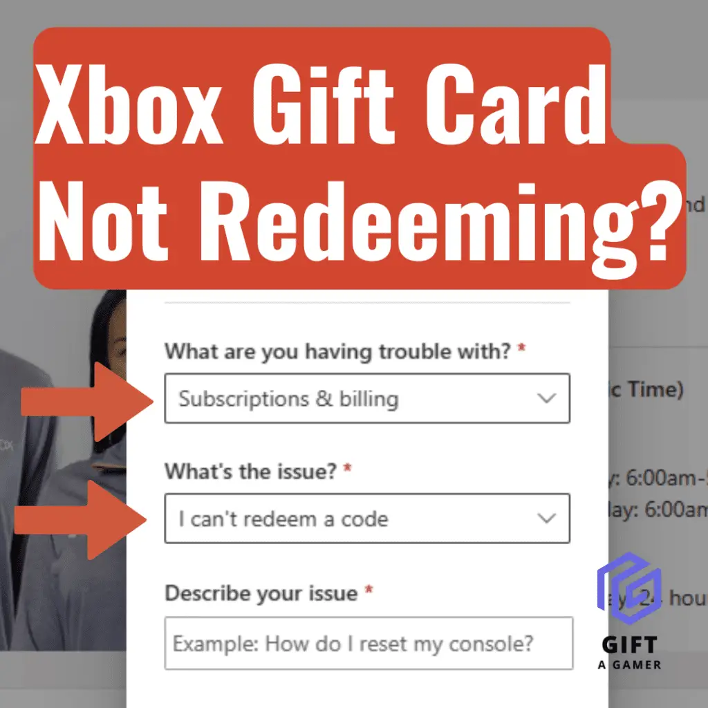 xbox gift card not redeeming points already redeemed contact support