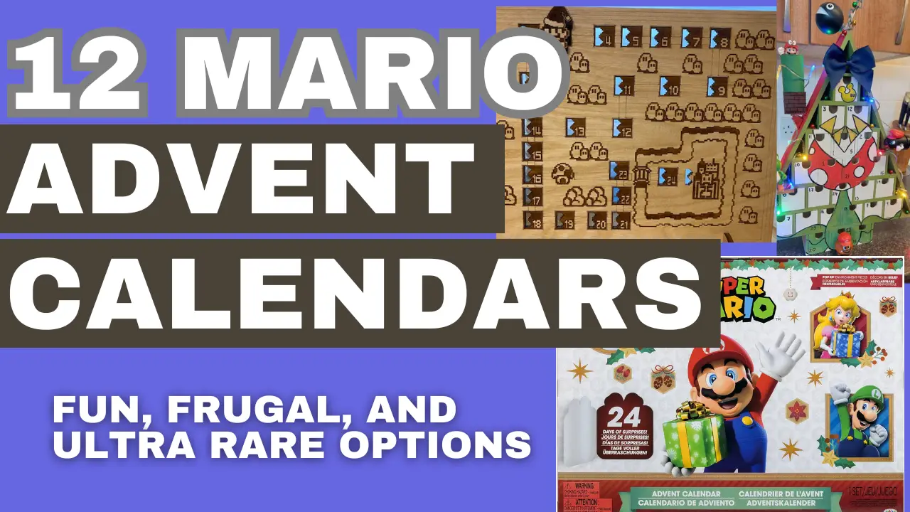 Thumbnail for Mario advent calendars compared for Christmas 2023, which compares prices and features of different Mario advent calendars.